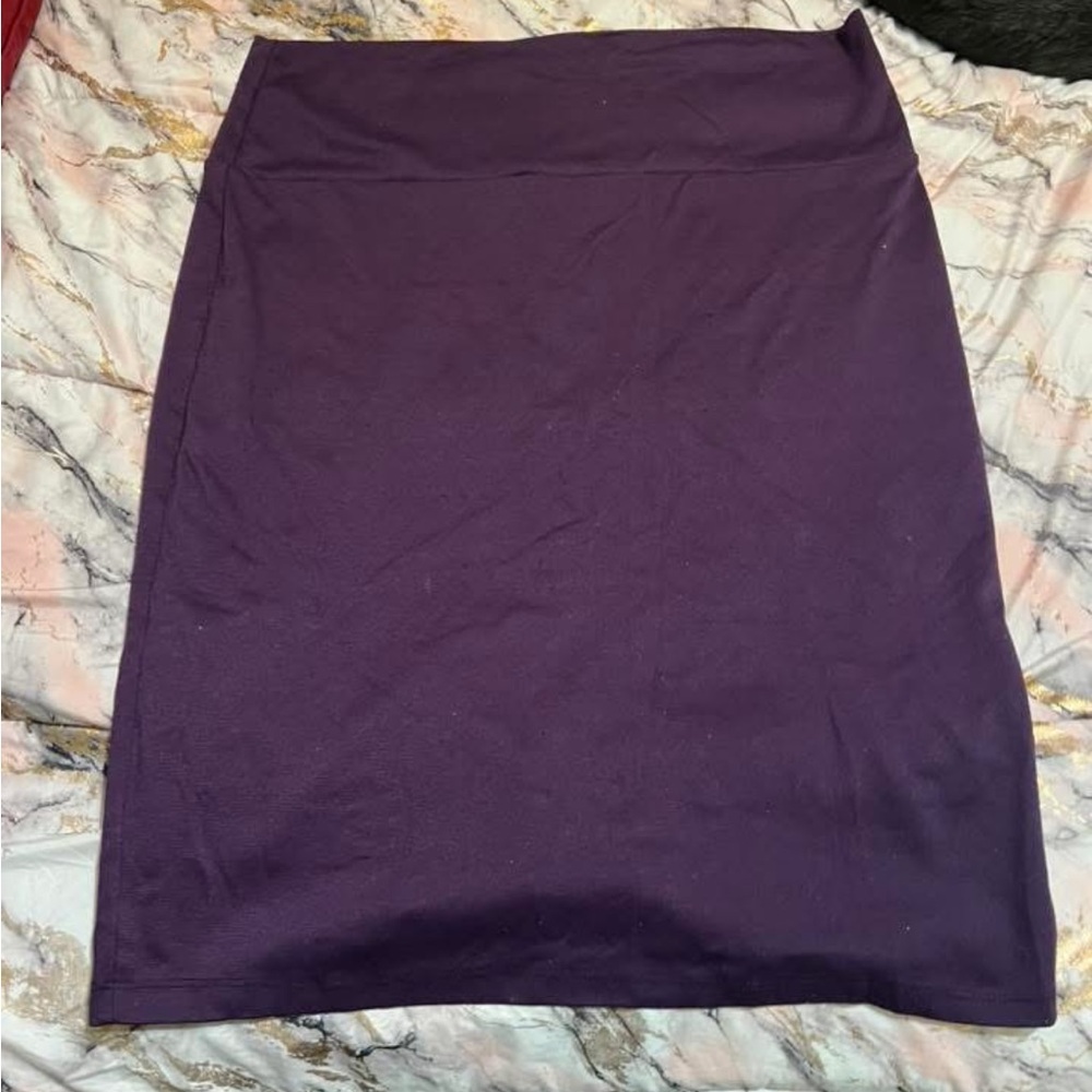 Elegant Purple Women's Skirt